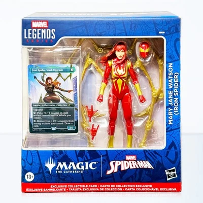 Figura Hasbro Marvel Legends Magic The Gathering Mary Jane Watson Iron Spider 6" Foto 1 de 4