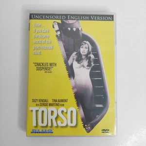 Torso: DVD versión en inglés sin censura NTSC sin región (Blue Underground 1973) - Imagen 1 de 10