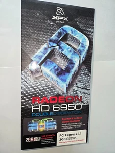 XFX Radeon HD 6950 2GB GDDR5 PCI Express 2.1 Graphics Card - new in open box - Picture 1 of 9
