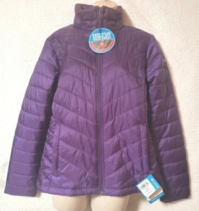 Women's Columbia Omni Heat Winter Jacket Sz M Purple NOS NWT - Picture 1 of 8