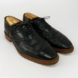 Allen Edmonds McTavish Oxford Wingtip Shoes Chestnut Brown - Size 8.5 D - Picture 1 of 18