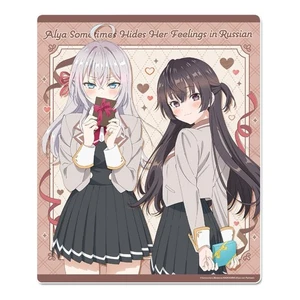Roshidere Mouse pad Alya Alisa & Yuki Suou Valentine's Day 200mm×240mm - Picture 1 of 1