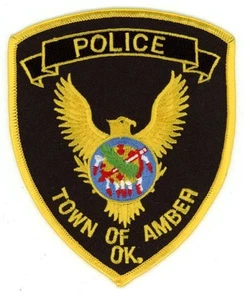 OKLAHOMA OK AMBER POLICE NICE SHOULDER PATCH SHERIFF - Picture 1 of 1