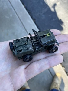1983 Bandai Tonka GoBots Geeper Creeper Jeep Army MR-28 Transformer Robot Figure - Picture 1 of 6