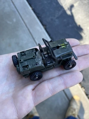 1983 Bandai Tonka GoBots Geeper Creeper Jeep Army MR-28 Transformer Robot Figure - Image 1 of 4