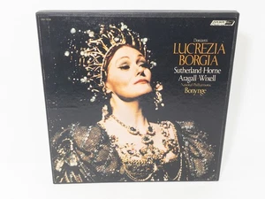 Donizetti LUCREZIA BORGIA 3-LP Box Set, SUTHERLAND, HORNE, London OSA-13129 EX - Imagen 1 de 5