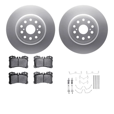 Kit de frenos de disco Dynamic Friction 4612-75000 para 07-23 Lexus Toyota LS460 Mirai Foto 1 de 2