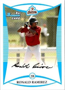 2008 Bowman Prospects Ronald Ramirez #BP70 Houston Astros Baseball Card - Picture 1 of 2