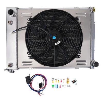 Kit de radiador 3 filas AT para Chevrolet Camaro V8 5,7 L 1967-1969 DPI337 CU337 Foto 1 de 4