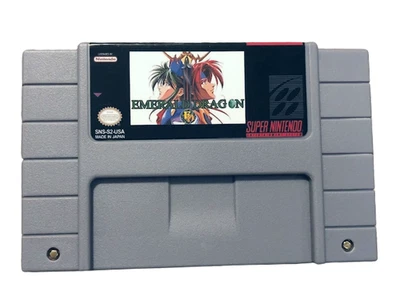 Emerald Dragon SNES Game Cartridge USA English  (note: buyer DOES NOT pay fees) - Image 1 of 2