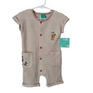 Disney Baby König der Löwen Strampler Einteiler Jungen Gr. 18m Neu mit Etikett hellbraun weiß Streifen - Bild 1 von 7