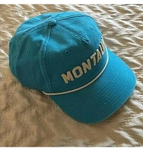 American Needle Montauk Hat/Cap Snapback Blue Rope Embroidered Cotton NWT - Picture 1 of 4