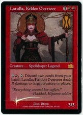 FOIL MTG Latulla, Keldon Overseer Prophecy PCY English NM