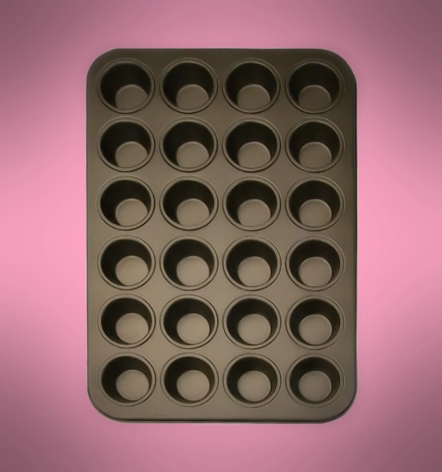 Backform "MUFFIN" für 24 Stück Mini-Muffins (antihaft) - Bild 1 von 1