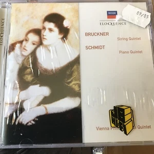 Bruckner/ String Quartet Schmidt Piano/ Vienna Philharmonic Decca CD #A2 - Picture 1 of 2