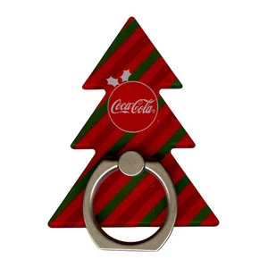 Coca-Cola Holiday Christmas Tree Phone Ring Grip Holder - Picture 1 of 1