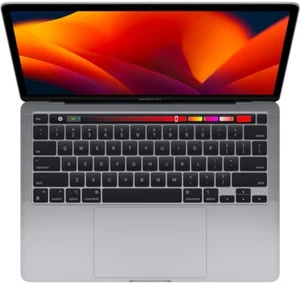 Macbook pro 2022, 13 inch, M2, 256 GB, 8GB RAM, space grey - Afbeelding 1 van 3