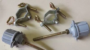 Set mit  ANTENNEN MAST ABSTANDS-ISOLATOREN *ZEHNDER  HP10 1 Packung    8113 - Picture 1 of 1