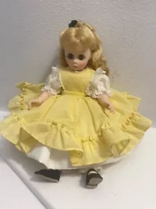 Vintage Madame Alexander - Little Women Amy - 12" Puppe #1320 gelbes Kleid 1976 - Bild 1 von 7