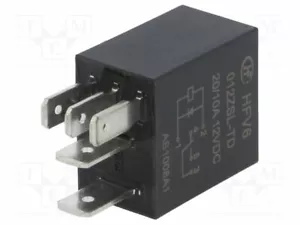 Relay: Electromagnetic US Coil: 12VDC 30A Car SPDT 124Ω HFV6/012ZSL-TD Elekt - Picture 1 of 1