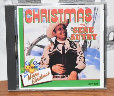 CHRISTMAS with GENE AUTRY Vintage AAD Stereo CDY 9915 CD Jingle Bells and More! Foto 1 de 3