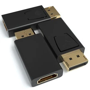 3x adapter Displayport na HDMI DP 1.2 konwerter 4K 1080p transmisja audio - Zdjęcie 1 z 7