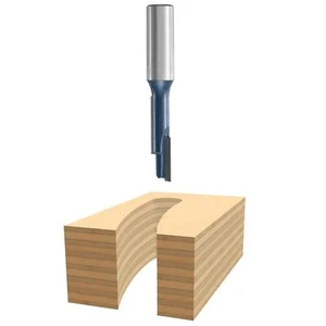 Bosch 85201M 1/2 Shank Router Bit, Carbide Tip Stagger Tooth, Double Fute - Picture 1 of 1
