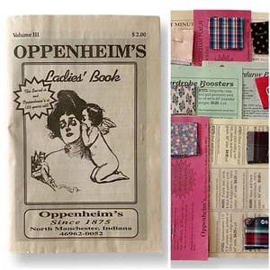 Libro de colección de damas de Oppenheim volumen 3 papel de mercería efímero coleccionable - Imagen 1 de 9