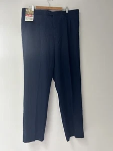 Hard Yakka 02577 Victorian Police Pleat Front Trouser Blue Size 102 R New - Picture 1 of 8