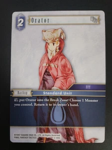 Final Fantasy TCG Orator 5-144C Opus V 5 Common NM FFTCG - Picture 1 of 2