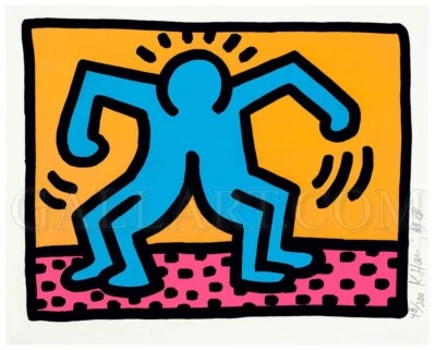 KEITH HARING "POP SHOP II (1)" 1988 | SERIGRAFÍA FIRMADA | ARTE POP | GALLART Foto 1 de 2