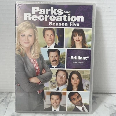 Parks and Recreation: Season Five (DVD, 2013) UNIVERSAL STUDIOS NEW & SEALED - Image 1 of 4