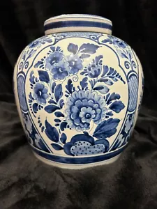 Antique Delft Ginger Jar Made In Holland Excellent Condition - Picture 1 of 5
