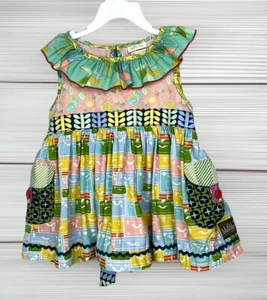 Matilda Jane Girl’s Sleeveless Cotton Blend Top Tunic Blouse size 4 - Picture 1 of 11