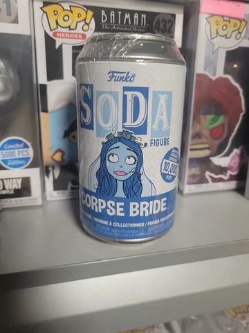Funko Vinyl Soda Corpse Bride Emily New Sealed With 1/6 Chance Of Glowing Chase Cover