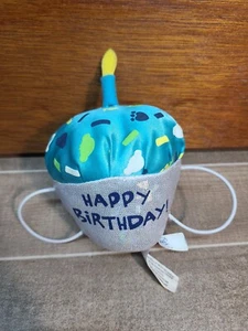 BUILD A BEAR WORKSHOP Cupcake Kerze Happy Birthday Spielzeug Zubehör blau - Bild 1 von 4
