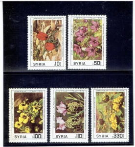 XSYRIA 1986 Flowers (Flora) CV $6.50 - Picture 1 of 1