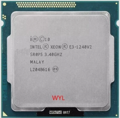 Intel Xeon E3-1240 V2 LGA1155 8M Cache 3.40 GHz SR0P5 CPU Processor - Image 1 of 3