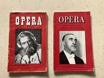 VINTAGE 1960’S OPERA MAGAZINES - Image 1 of 4