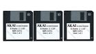 Akai S1000 / S3000 Three Floppy Disks X-Static 2 119 Mpc1051