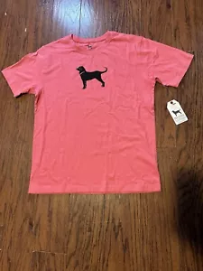 T-Shirt The Black Dog Herren groß weiß klassische Kollektion neu mit Etikett doppelseitig - Bild 1 von 6