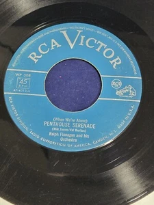 Ralph Flanagan ~ Penthouse Serenade / Where Or When 45 RPM ~ 1959 - Picture 1 of 5