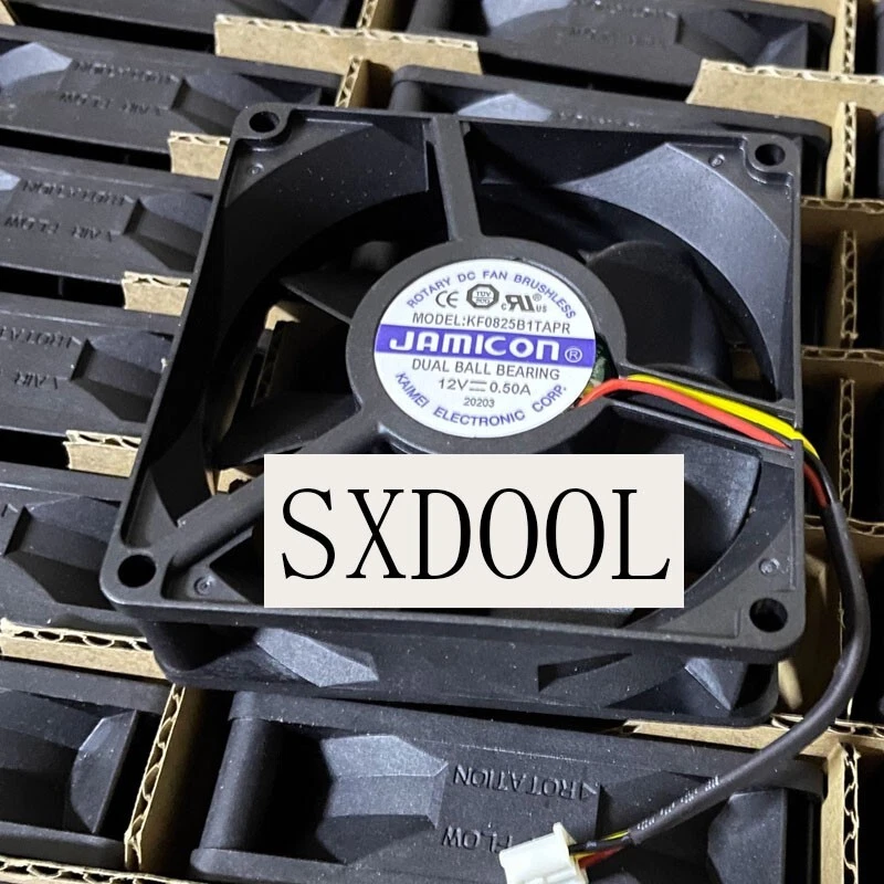 80mm 8cm Case Fan New for JAMICON 8025 12V 0.50A KF0825B1TAPR Cooling Fan - Image 1 of 2