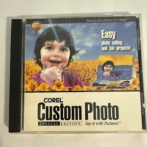 Corel Custom Photo Special Edition for Windows 95 98 NT. Case Broken - Picture 1 of 4