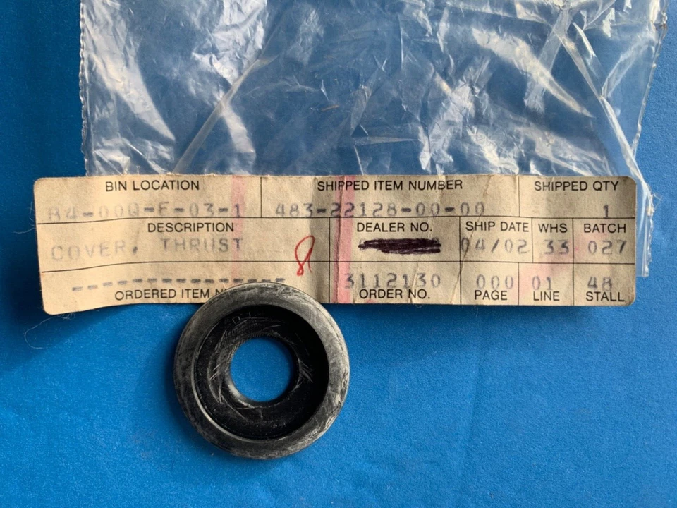 Yamaha Rear Shock Thrust Cover DT125 DT175 1977 1978 DT250 MX400 DT400 483-22128 — 第 1/1 张图片