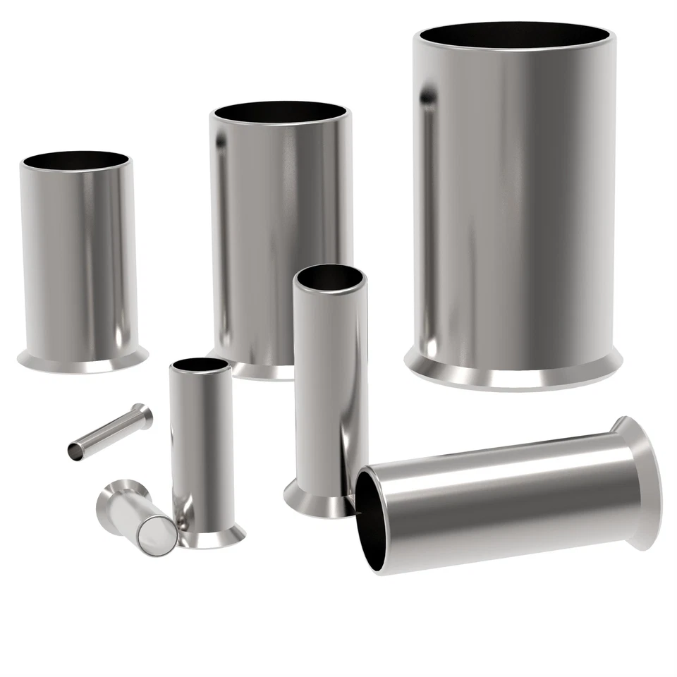 10 - 1000 Stück unisolierte Aderendhülsen mit Querschnitt von 0,5 mm² - 50 mm² - Изображение 1 из 1