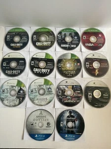 Lote de 14 Juegos Xbox One, Xbox 360, PlayStation 4 PS4 ¡Solo Disco TODOS PROBADOS! ⭐️ - Imagen 1 de 3