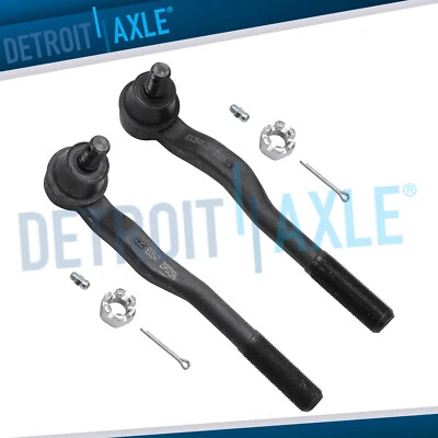 Pair (2) Front Outer Tie Rod Ends for 1996 - 1999 2000 2001 2002 Toyota 4Runner - Image 1 of 4