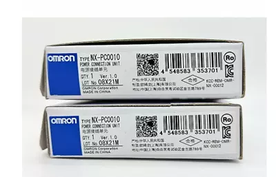 1 year warranty new OMRON NX-PC0010 NXPC0010 Power Connection Unit - Image 1 of 2