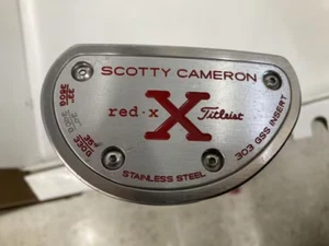 SCOTTY CAMERON RED X Putter 34" w/ HC Shaft Orignal Steel - Picture 1 of 6